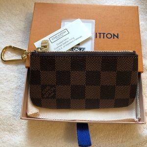 NWT authentic Louis Vuitton key pouch